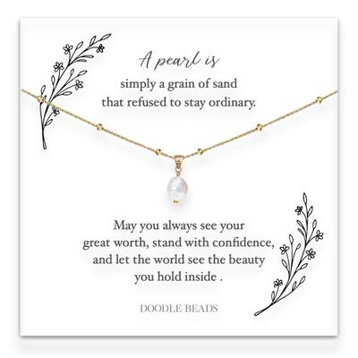 Pearl Pendant Necklace