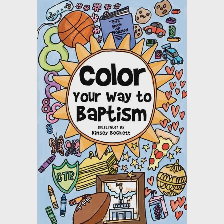 Colour Your Way to Baptism - Colouring Book