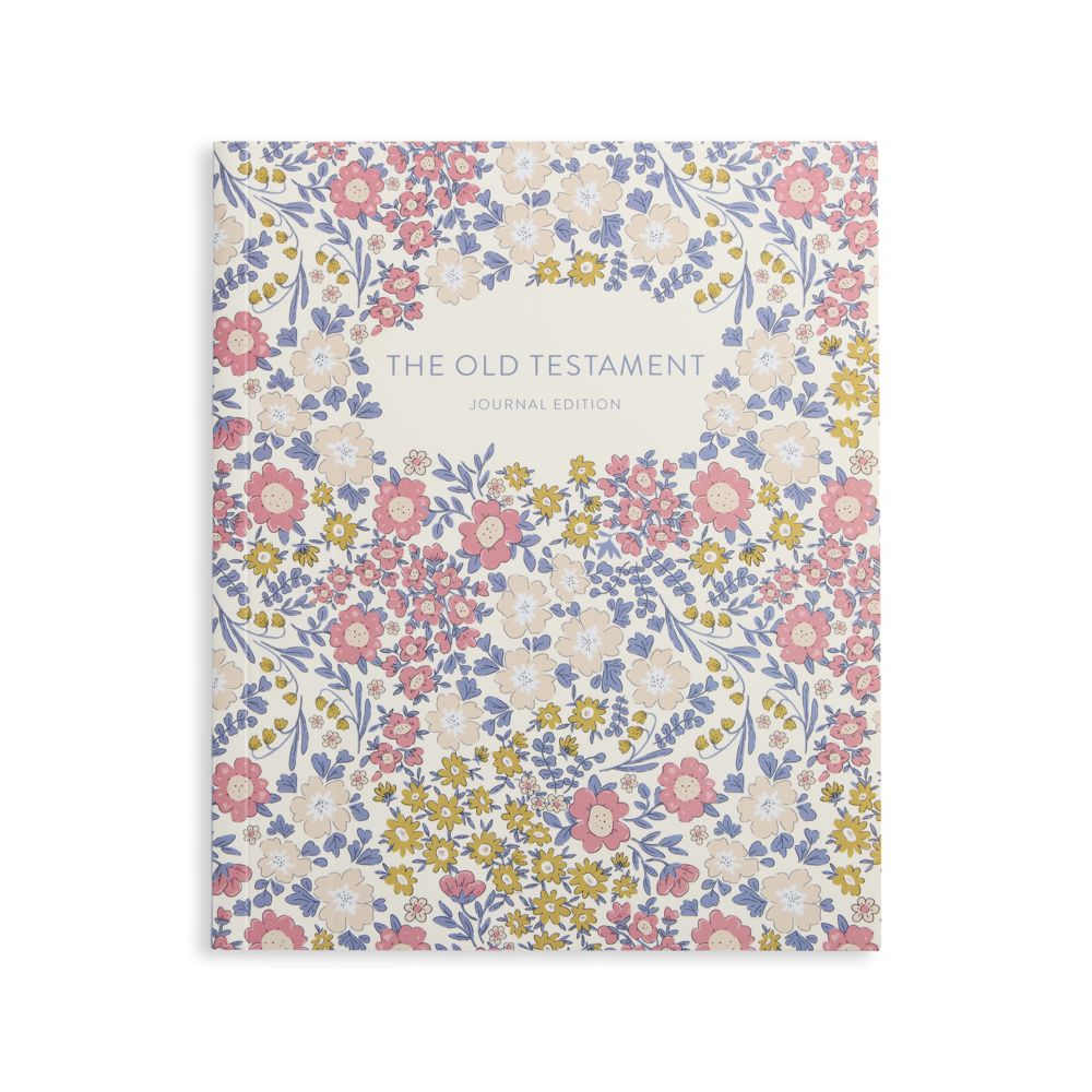 The Old Testament, Journal Edition, Pink Floral (Lined)