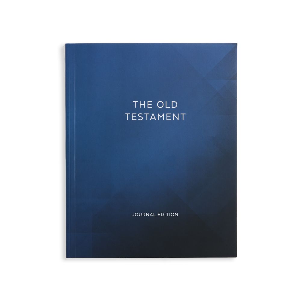 The Old Testament, Journal Edition, Large Print Blue