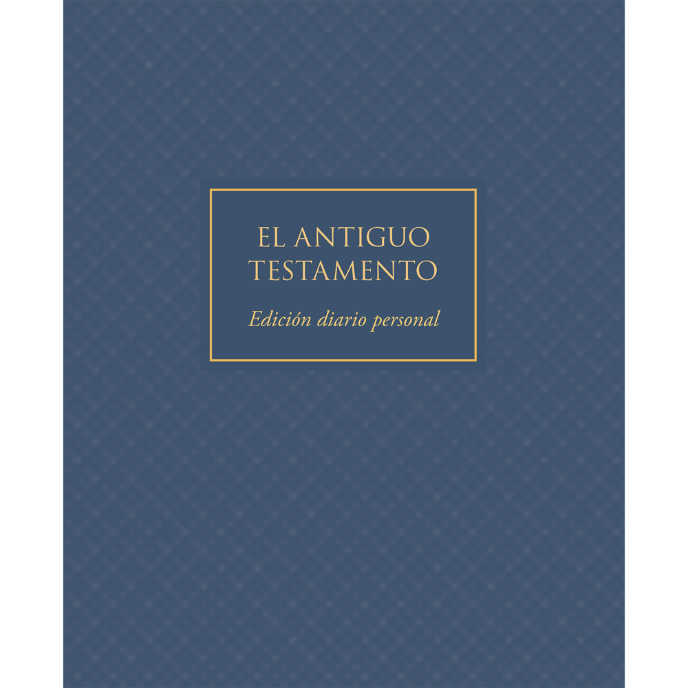 The Old Testament, Journal Edition, Blue (No Index) (Spanish)
