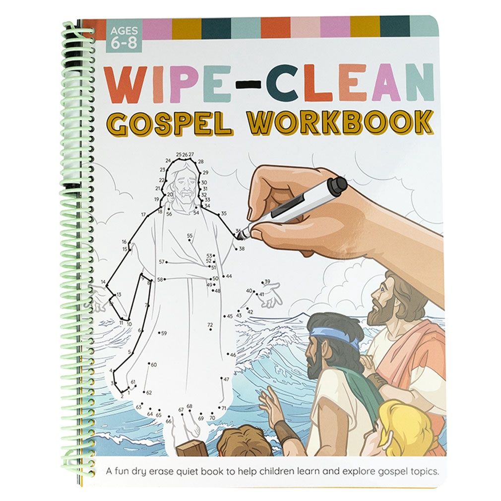 Wipe-Clean Gospel Workbook - Ages 6-8