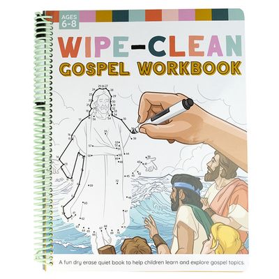 Wipe-Clean Gospel Workbook - Ages 6-8