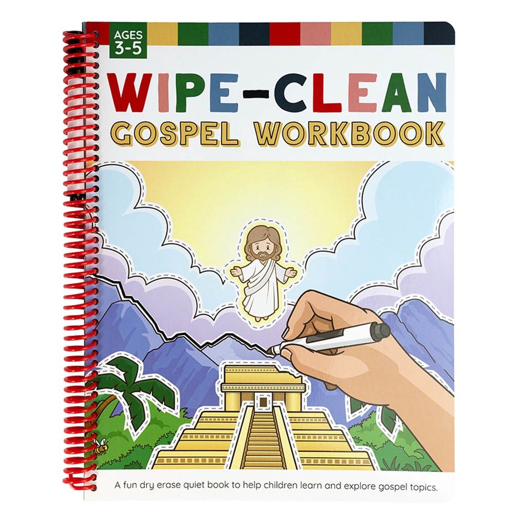 Wipe-Clean Gospel Workbook - Ages 3-5