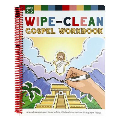 Wipe-Clean Gospel Workbook - Ages 3-5