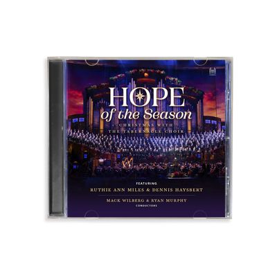 Hope of the Season Christmas with the Tabernacle Choir at Temple Square 2024 (CD)