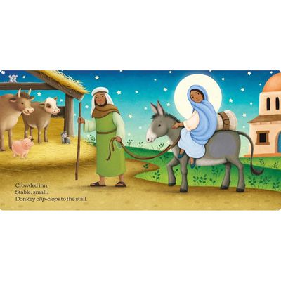Christmas in the Stable Touch and Feel Book