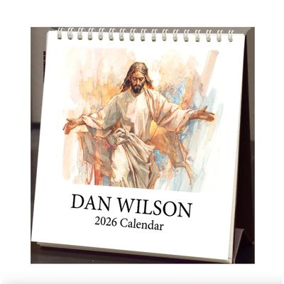 2026 Dan Wilson Desk Calendar