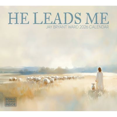 2026 He Leads Me Calendar
