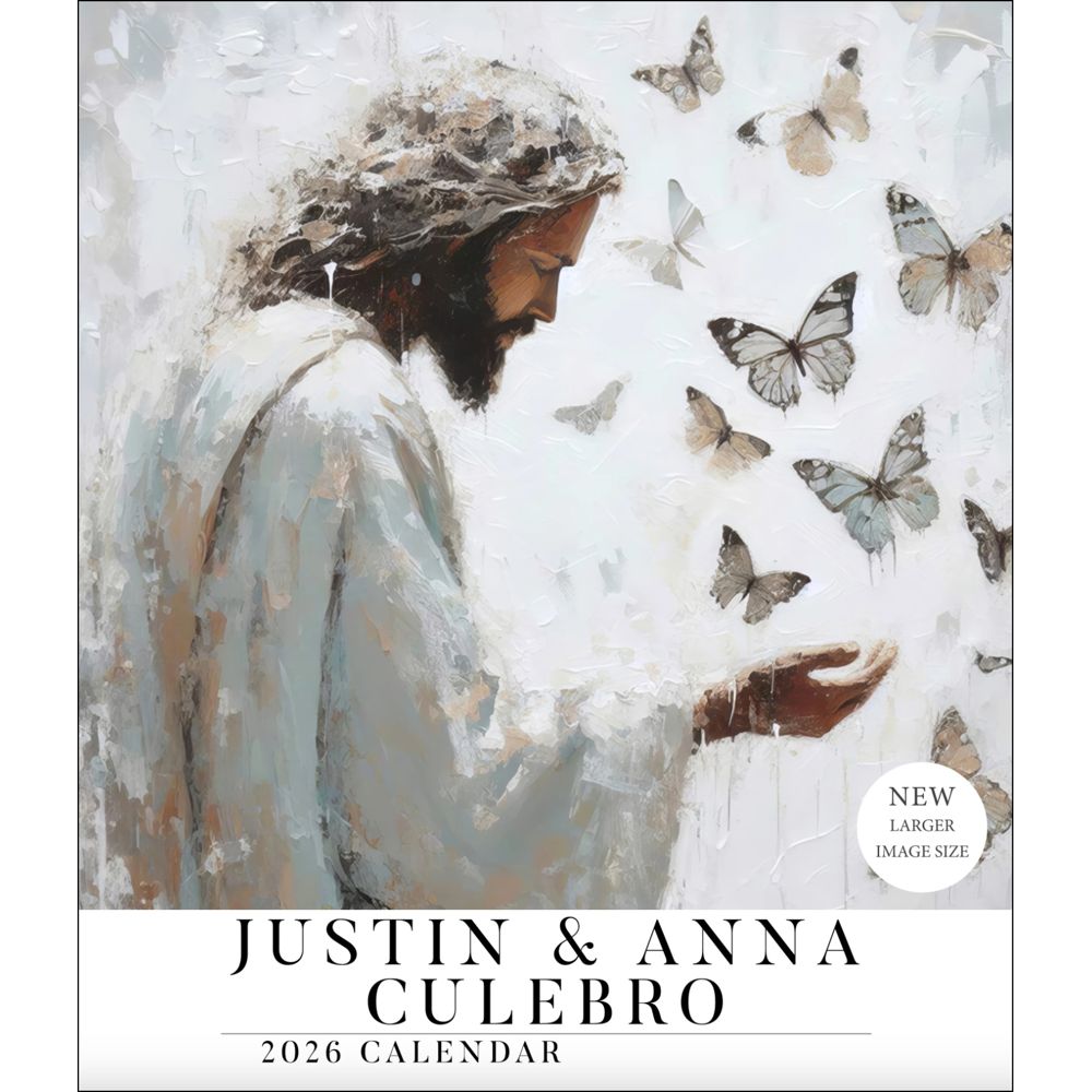 2026 Justin &amp; Anna Culebro Wall Calendar