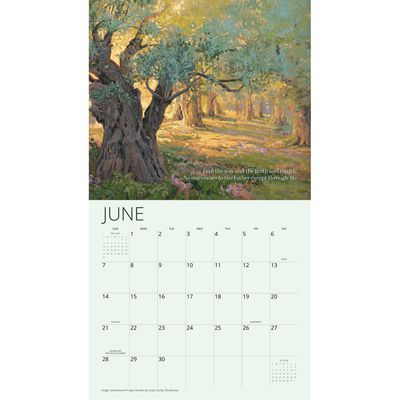 2026 The Lord Is My Light Bible Verse Calendar