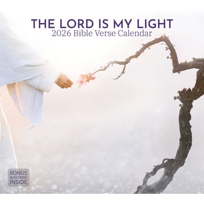 2026 The Lord Is My Light Bible Verse Calendar