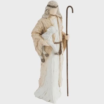Shepherd Decorative Ornamental Nativity Figurine