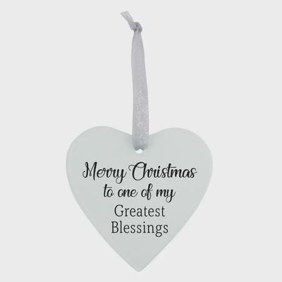 Glass Ornament Merry Christmas To One of