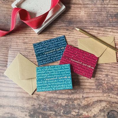 Names of Jesus Mini Christmas Cards - 6 Pack