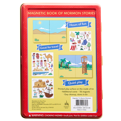 Book of Mormon Magnetic Tin