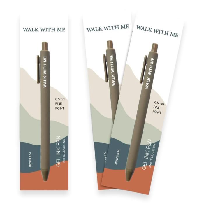 2026 Youth Theme, Walk With Me, Earthstone Pen