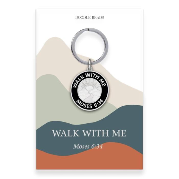 Walk with Me 2026 LDS Youth Theme Keyring