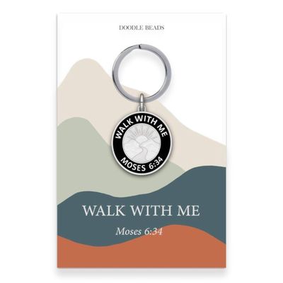 Walk with Me 2026 LDS Youth Theme Keyring