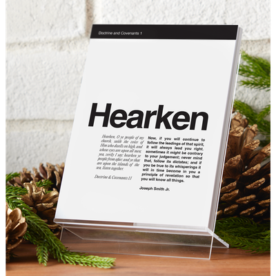 Don't Miss This Doctrine and Covenants 2025 Poster Set with Stand