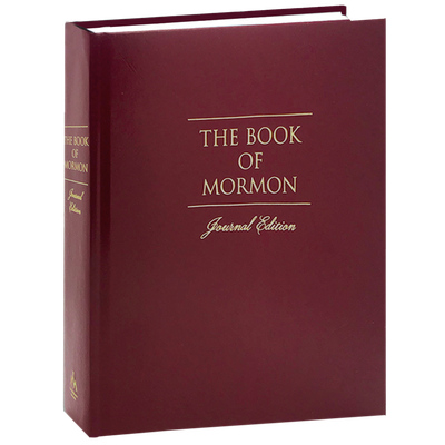 The Book of Mormon, Journal Edition, Red HARDCOVER (No Index)