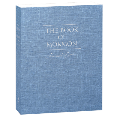 The Book of Mormon, Journal Edition, Blue Denim