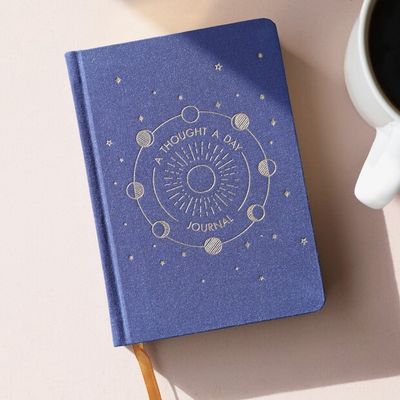 A Five Year Thought A Day Journal (Celestial Blue)