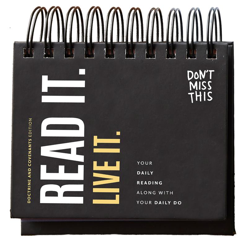 Don't Miss This Daily Doctrine and Covenants Study Calendar