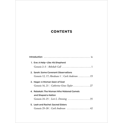 Seeing Women in the Old Testament