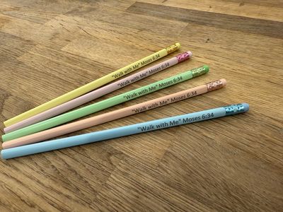 Walk with Me 2026 Pencil Set