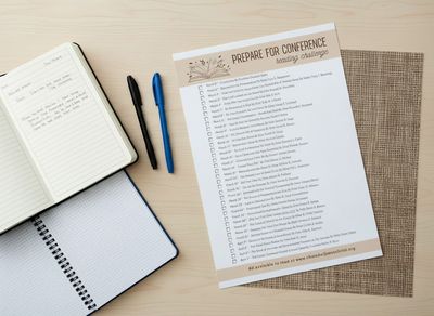 Prepare for  Conference Reading Challenge