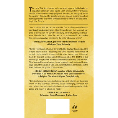 Let's Talk About Becoming Like God