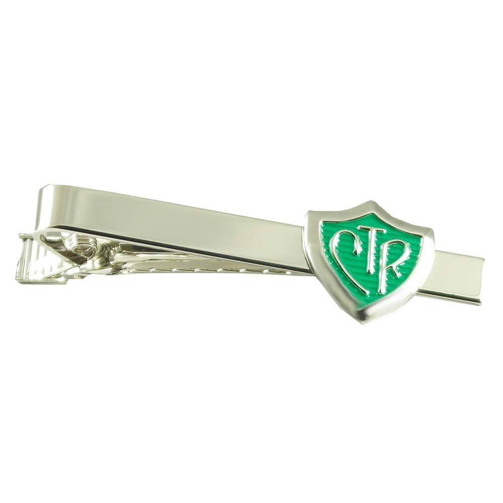 CTR Tie Bar - Silver &amp; Green