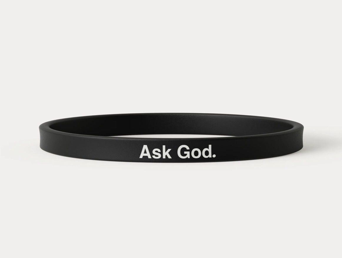 Ask God Bracelet, Size: Small 7”