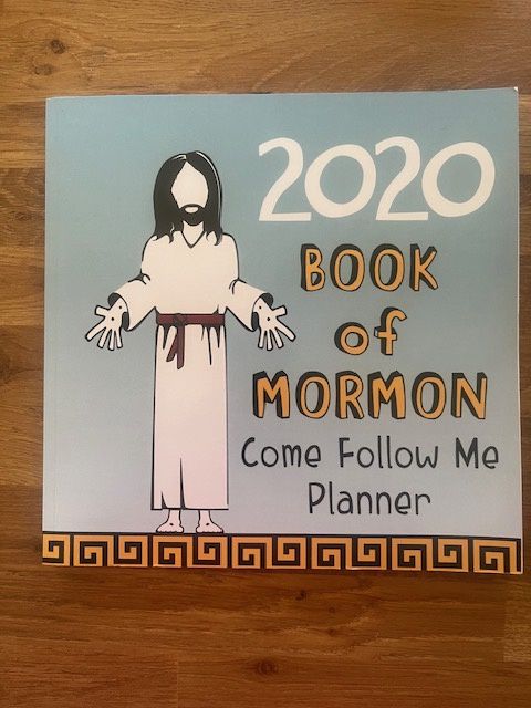 ***PRELOVED/SECOND HAND***2020 Book of Mormon Come Follow Me Planner