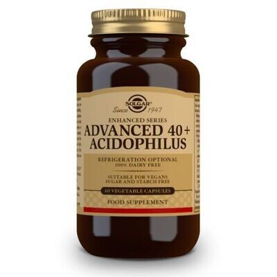Ava.40+acidofilus 60 caps vegetal