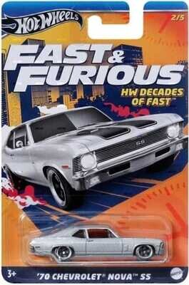 Hot Wheels 1970 Chevrolet Nova SS Fast &amp; Furious