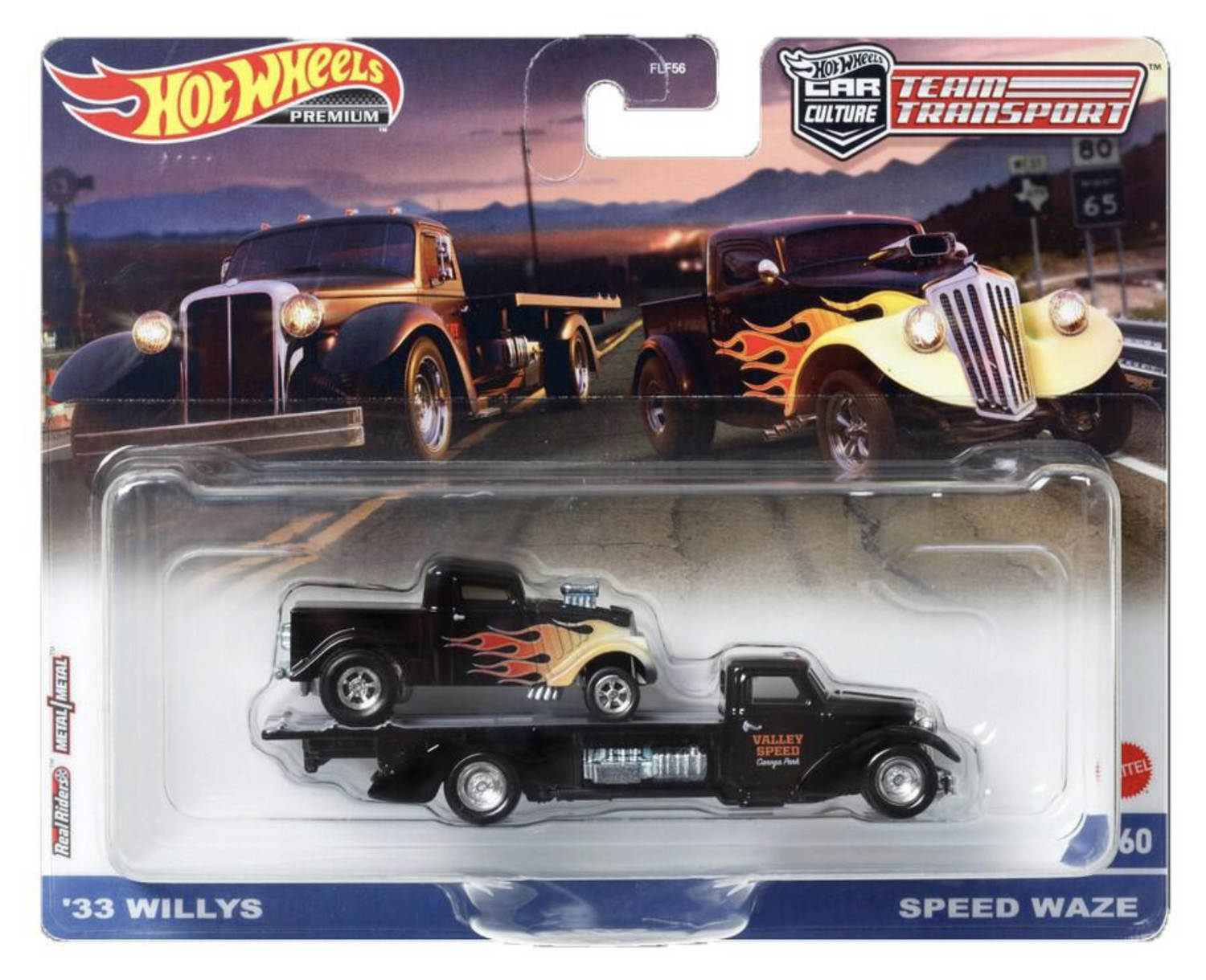 Hot Wheels &#39;33 Willys Fleet Street Team Transport #60