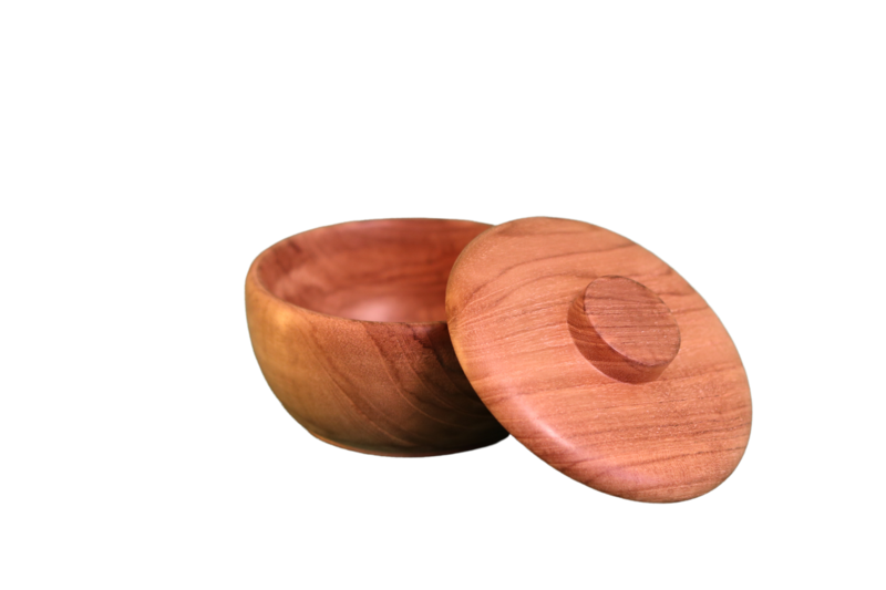 Handmade Teak Bowl with the Lid