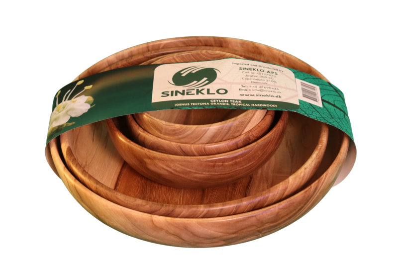 Handmade Teak Bowl set
