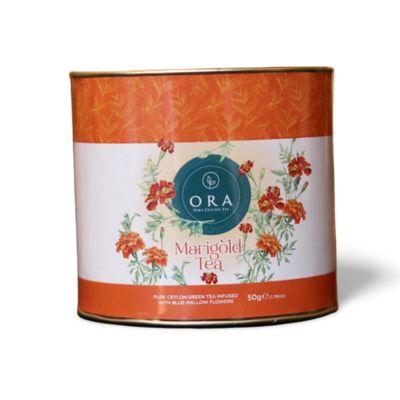 Marigold Tea Perfect Blend of Marigold Flower and Premium Ceylon Green Tea 50g