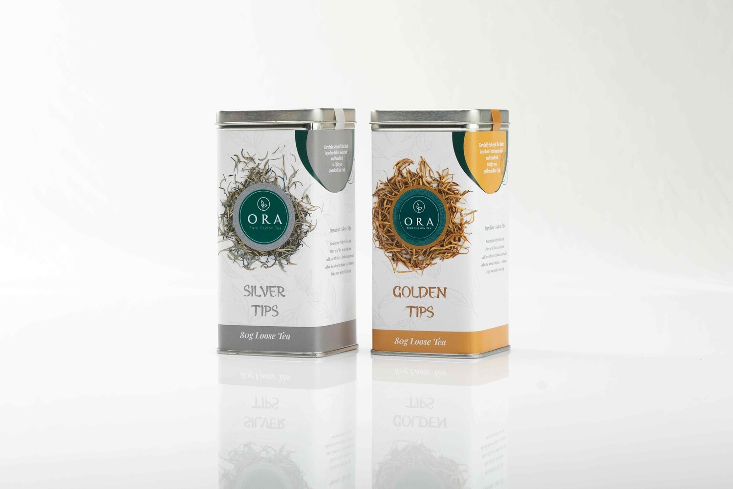 Golden &amp; Silver Harmony Exclusive Tea Duo A Harmonious Blend of Elegance and Delicacy