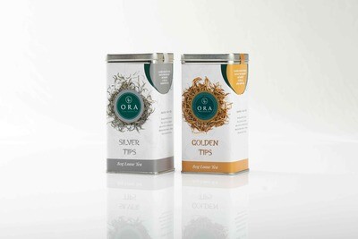 Golden &amp; Silver Harmony  Exclusive Tea Duo  A Harmonious Blend of Elegance and Delicacy