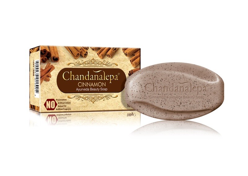 Cinnamon Radiance - Chandanalepa Cinnamon Ayurvedic Soap
