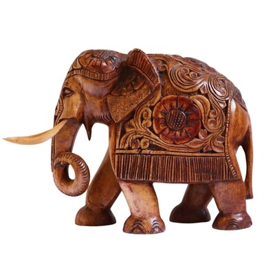 Exquisite Mahogany Elegance: Handmade Wooden Craft from Sri Lanka