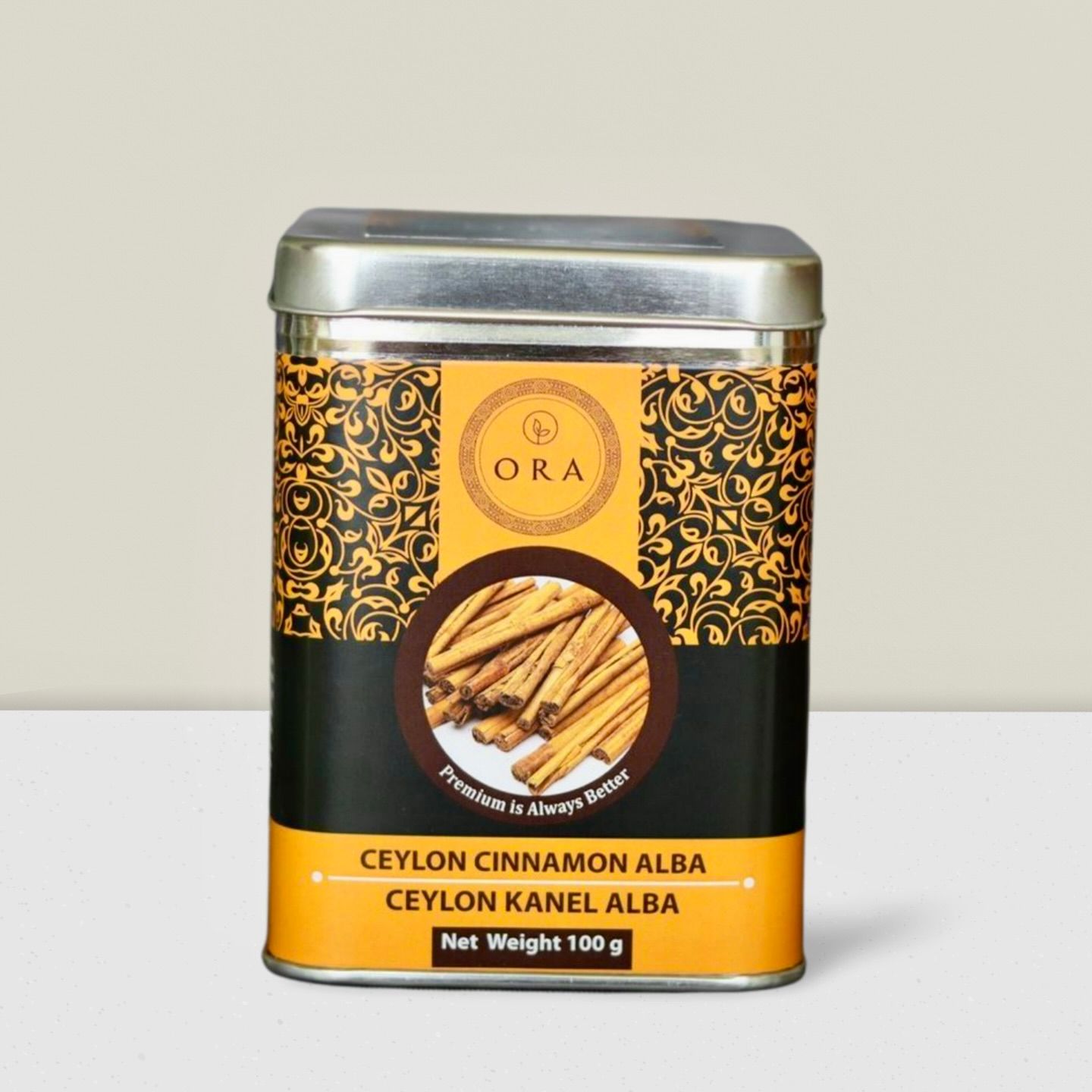 Premium Ceylon Alba Cinnamon Sticks - Authentic Flavor, 100g
