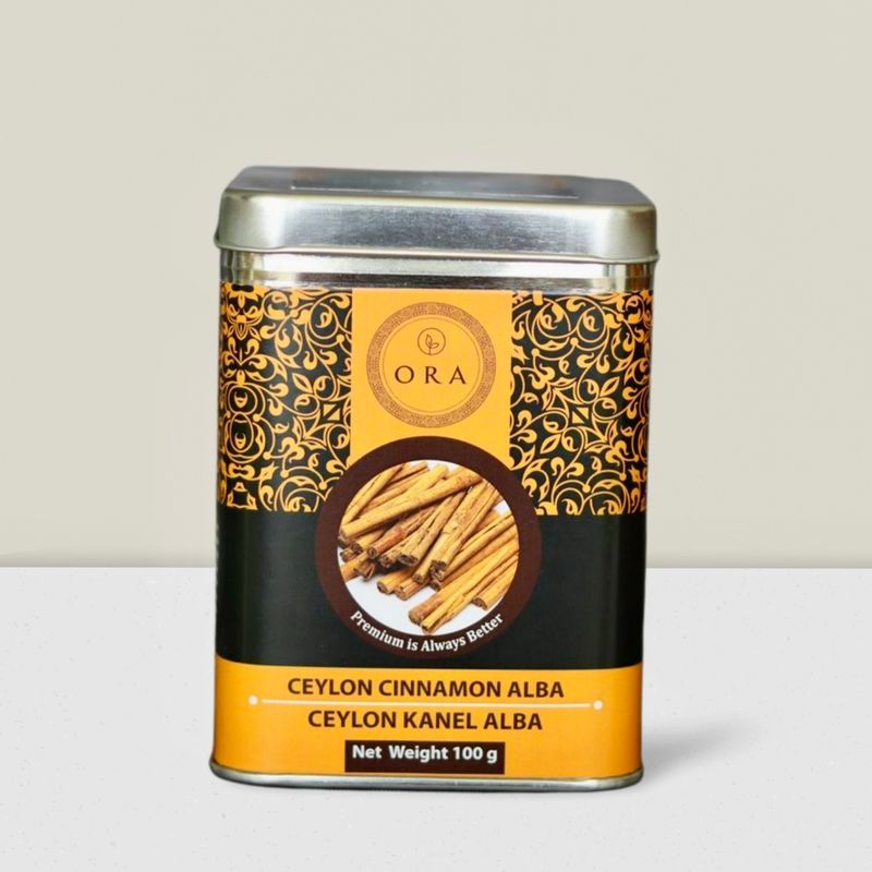 Premium Ceylon Alba Cinnamon Sticks - Authentic Flavor, 100g
