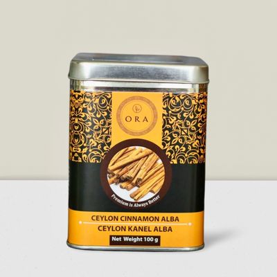 Premium ægte Ceylon Alba-kanelstænger den bedste autentiske smag fra Sri Lanka 100g