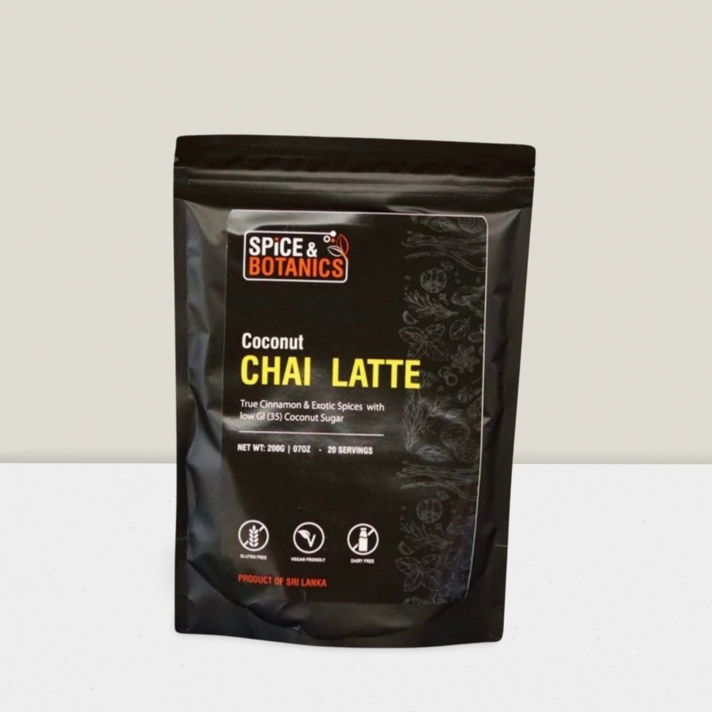 Pure Coconut Chai Latte Mix - Exotic Spice Blend
