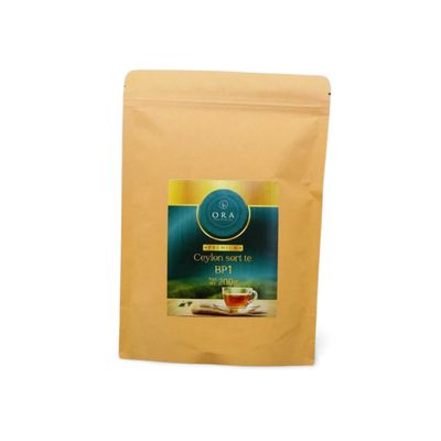 Ceylon BP1 sort te stærk fyldig blanding til mælketeelskere 200g
